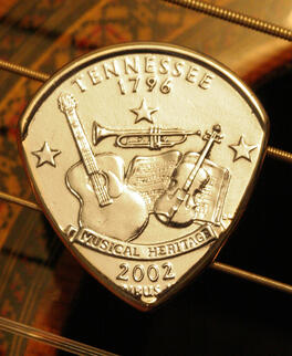 Coin Guitar Pick Coin Guitar Pick