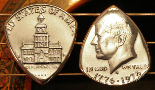 Coin Guitar Pick Coin Guitar Pick